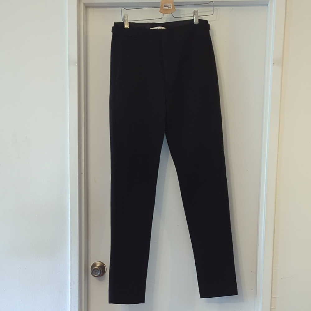 Uniqlo and LeMaire Wool and Cashmere Taper Trouser in Black 8